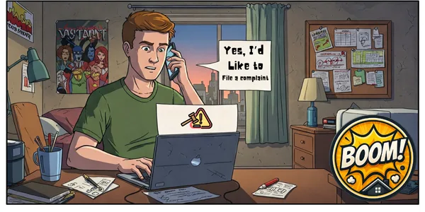 filing a complaint against your landlord